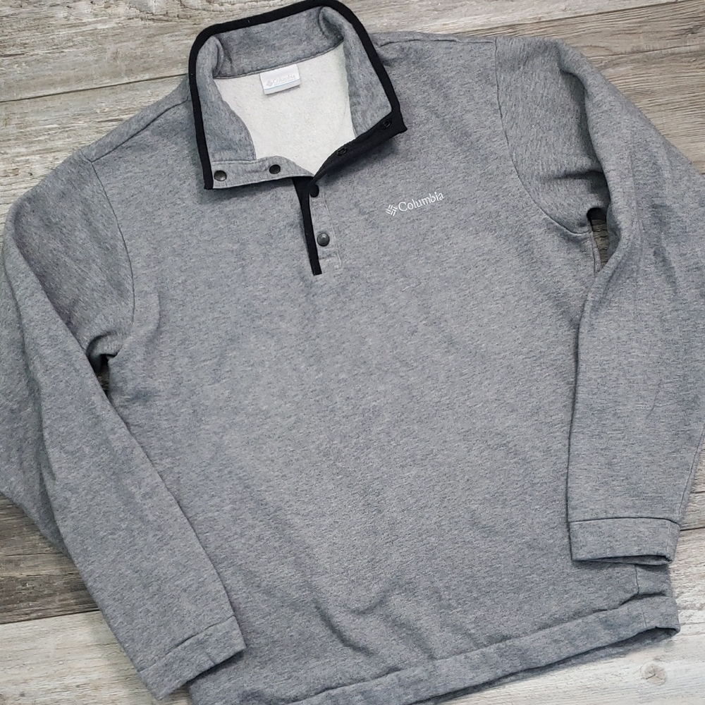 Columbia | Men's Hart Mountain Embroidered Logo 1/2-Snap Sweatshirt